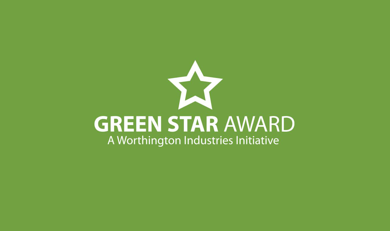 Green Star Award. A Worthington Industries Initiative.